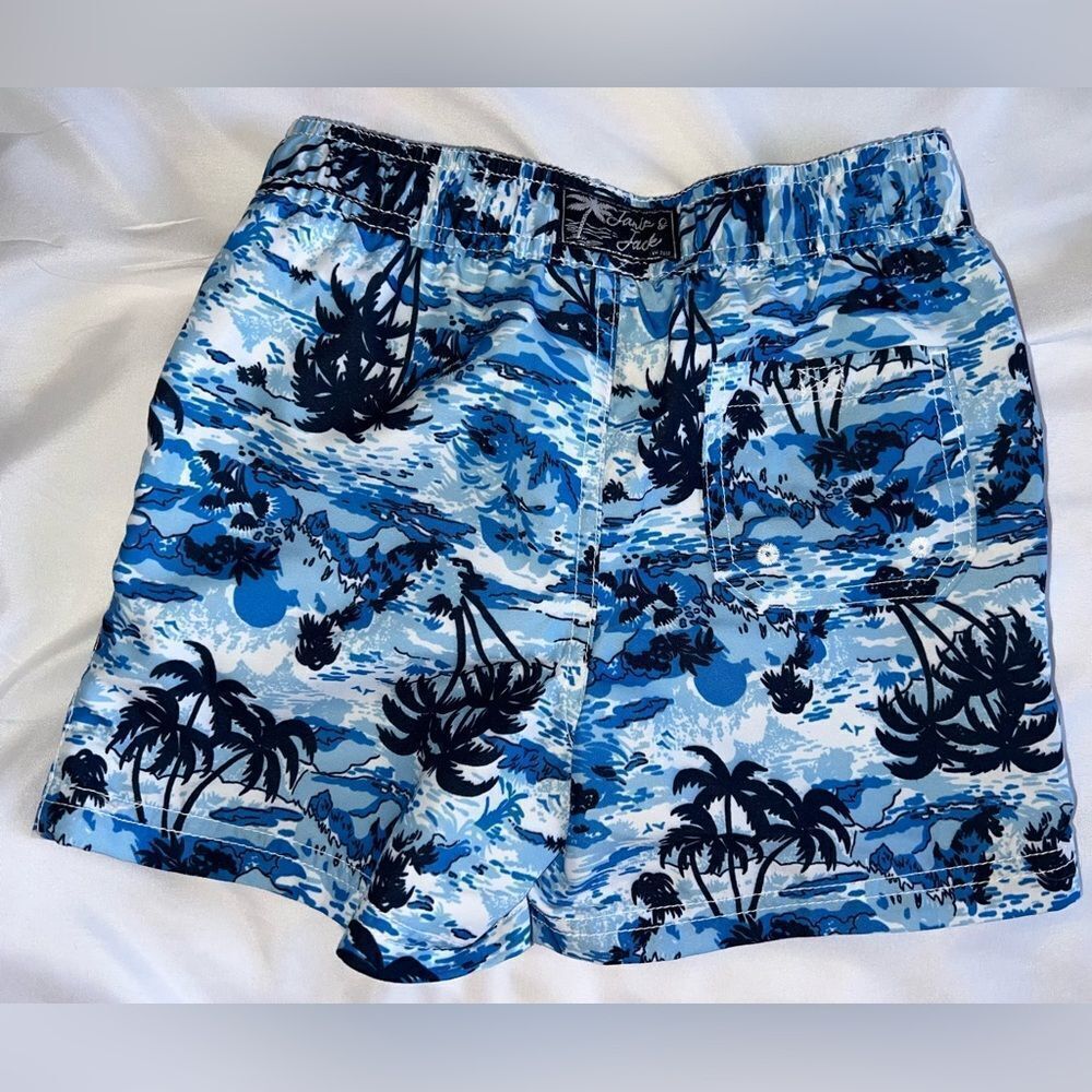 NWOT JANIE & JACK SWIM TRUNKS 5T - Picture 2 of 2
